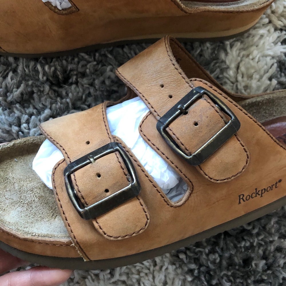 Rockport Two Strap Buckle Sandals - Picture 8 of 9
